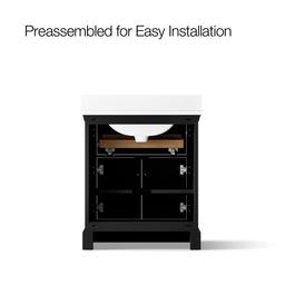 CharlemontE 30'' bathroom vanity cabinet with sink and quartz top - image 10