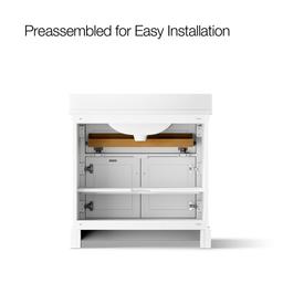 CharlemontE 36'' bathroom vanity cabinet with sink and quartz top - image 10