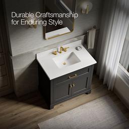 CharlemontE 36'' bathroom vanity cabinet with sink and quartz top - image 11