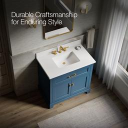 CharlemontE 36'' bathroom vanity cabinet with sink and quartz top - image 11