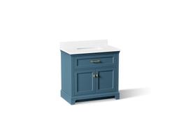 CharlemontE 36'' bathroom vanity cabinet with sink and quartz top - image 1