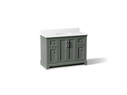 Charlemont 48'' Bathroom Vanity Cabinet With Sink And Quartz Top Umbral Green - image 1