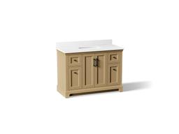CharlemontE 48'' bathroom vanity cabinet with sink and quartz top - image 1