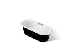 VoluteE 63'' x 28-3/8'' freestanding bath with base - image 1