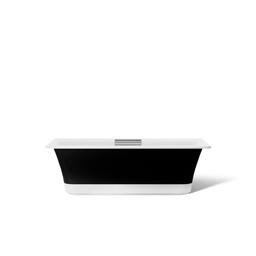 VoluteE 63'' x 28-3/8'' freestanding bath with base - image 12