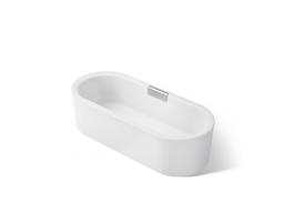 VoluteE 70-7/8'' x 30-3/8'' freestanding bath with shroud - image 1