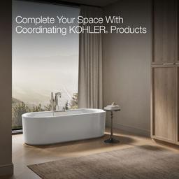 VoluteE 70-7/8'' x 30-3/8'' freestanding bath with shroud - image 6