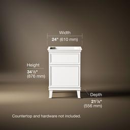 ArtifactsE 24'' bathroom vanity cabinet - image 3