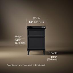 ArtifactsE 24'' bathroom vanity cabinet - image 3