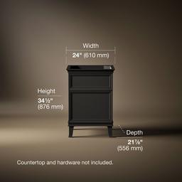 ArtifactsE 24'' bathroom vanity cabinet - image 3