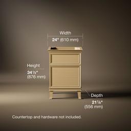 ArtifactsE 24'' bathroom vanity cabinet - image 3