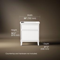 ArtifactsE 30'' bathroom vanity cabinet - image 3