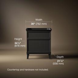 ArtifactsE 30'' bathroom vanity cabinet - image 3