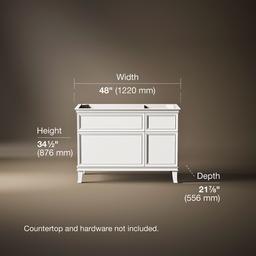 ArtifactsE 48'' bathroom vanity cabinet - image 3