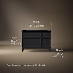 ArtifactsE 48'' bathroom vanity cabinet - image 3
