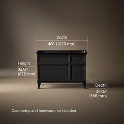ArtifactsE 48'' bathroom vanity cabinet - image 3