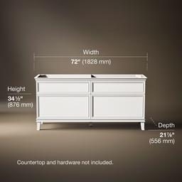 ArtifactsE 72'' bathroom vanity cabinet - image 3