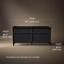 ArtifactsE 72'' bathroom vanity cabinet - image 3