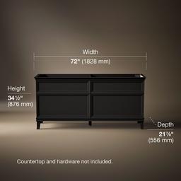 ArtifactsE 72'' bathroom vanity cabinet - image 3