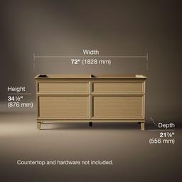 ArtifactsE 72'' bathroom vanity cabinet - image 3