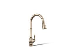 Artifacts Touchless pull-down kitchen sink faucet with three-function sprayhead - image 1