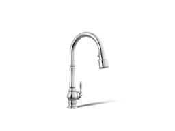 Artifacts Touchless pull-down kitchen sink faucet with three-function sprayhead - image 1