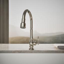 Artifacts Touchless pull-down kitchen sink faucet with three-function sprayhead - image 5