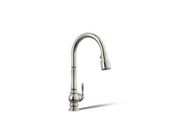 Artifacts Touchless pull-down kitchen sink faucet with three-function sprayhead - image 1