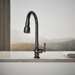 Artifacts Touchless pull-down kitchen sink faucet with three-function sprayhead - image 5
