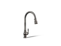 Artifacts Touchless pull-down kitchen sink faucet with three-function sprayhead - image 1