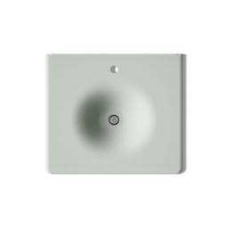 Kohler Iron/impressions 25'' Enameled Cast Iron Vanity Top with Integrated Round Sink - Sea Salt - image 3