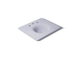 Kohler Iron/impressions 25'' Enameled Cast Iron Vanity Top with Integrated Round Sink - Lavender... - image 1