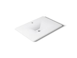 Kohler Iron/impressions 31'' Enameled Cast Iron Vanity Top with Integrated Rectangular Sink - White - image 1