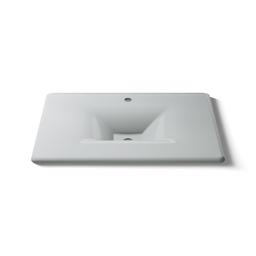 Kohler Iron/impressions 31'' Enameled Cast Iron Vanity Top with Integrated Rectangular Sink - Ice... - image 4