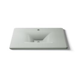 Kohler Iron/impressions 31'' Enameled Cast Iron Vanity Top with Integrated Rectangular Sink - Sea... - image 4