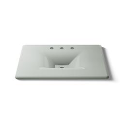 Kohler Iron/impressions 31'' Enameled Cast Iron Vanity Top with Integrated Rectangular Sink - Sea... - image 4