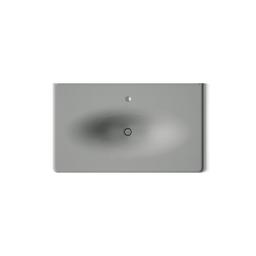 Kohler Iron/impressions 37'' Enameled Cast Iron Vanity Top with Integrated Oval Sink - Basalt - image 3