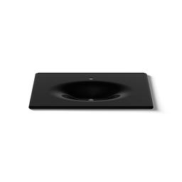 Kohler Iron/impressions 43'' Enameled Cast Iron Vanity Top with Integrated Oval Sink - Black - image 4