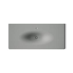 Kohler Iron/impressions 49'' Enameled Cast Iron Vanity Top with Integrated Oval Sink - Basalt - image 3