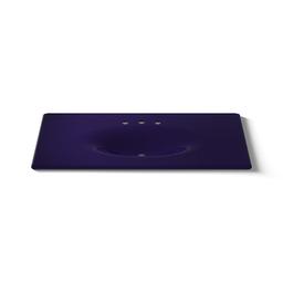 Kohler Iron/impressions 49'' Enameled Cast Iron Vanity Top with Integrated Oval Sink - Indigo Blue - image 4