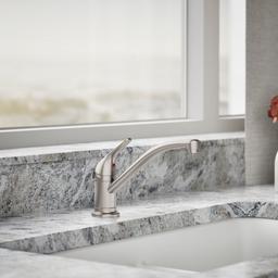 Jolt Single-handle kitchen sink faucet - image 2