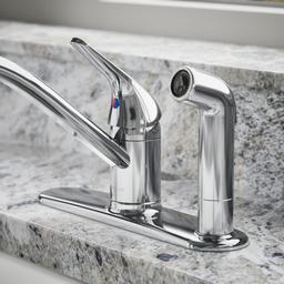 Jolt Single-handle kitchen sink faucet with side sprayer - image 6