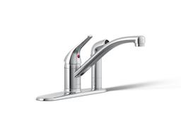 Jolt Single-handle kitchen sink faucet with side sprayer - image 1