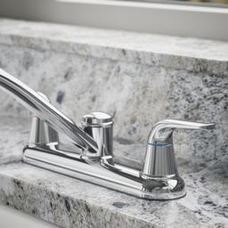 Jolt Two-handle kitchen sink faucet with side sprayer - image 6