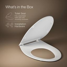 Carbyne Quiet-CloseE elongated toilet seat - image 6