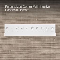 PureWash E880 Round-front bidet toilet seat with remote control - image 3