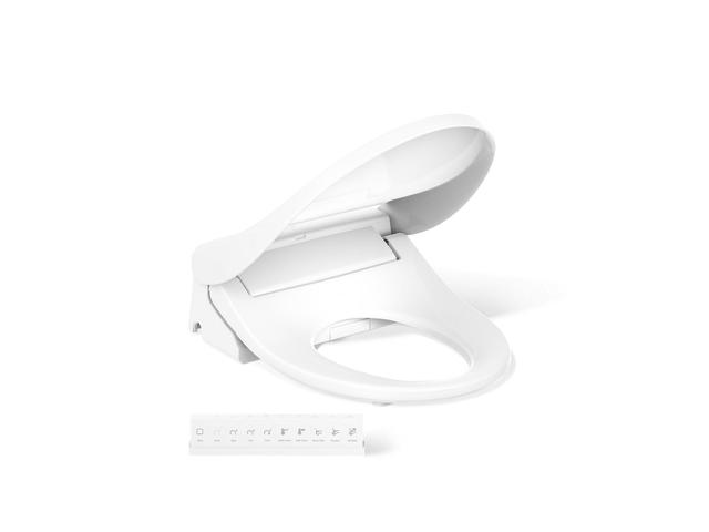 PureWash E880 Round-front bidet toilet seat with remote control