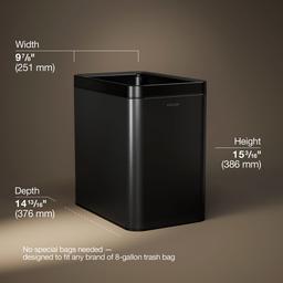 25-liter open-top trash can - image 3