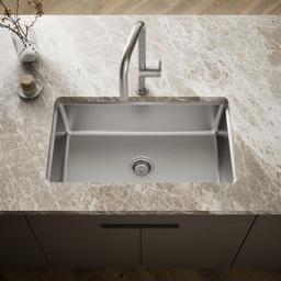 33in x 22in x9in Top-mount/Undermount Kitchen Sink - image 2