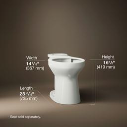 Cimarron Elongated toilet bowl - image 5
